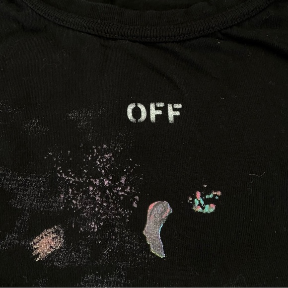 Offwhite galaxy brushed tshirt - Picture 2 of 12